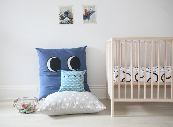 mormor pillow - message in a bottle