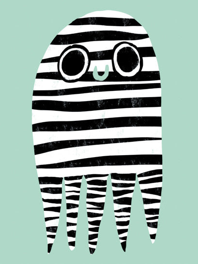 art print - octopus power