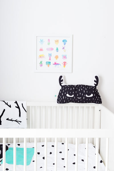 art print - watercolor characters