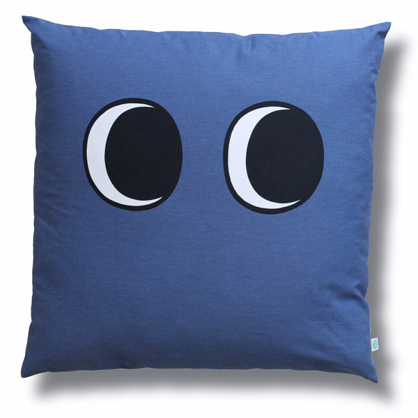 floor pillow - denim