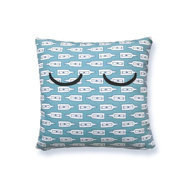 mormor pillow - message in a bottle