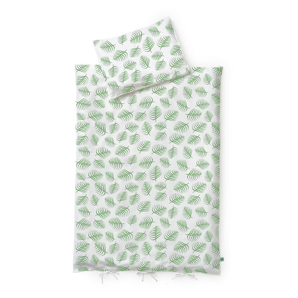 duvet set - palms