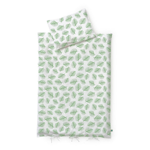 duvet set - palms