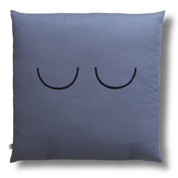 floor pillow - sea grey